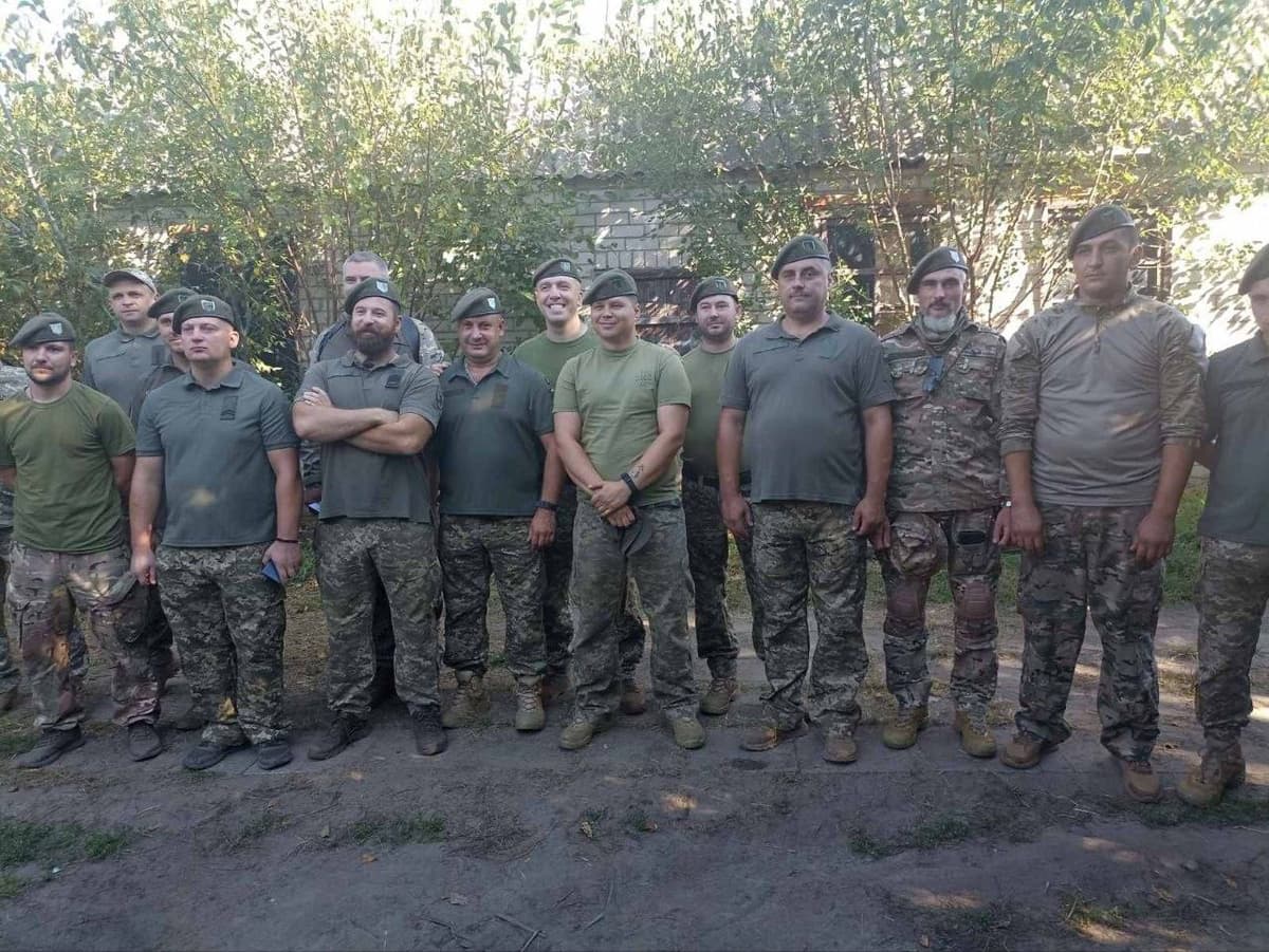 Вручення беретів 68-ї єгерської бригади — Соколовський Віктор Геннадійович