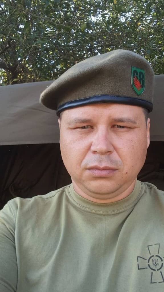Вручення беретів 68-ї єгерської бригади — Соколовський Віктор Геннадійович