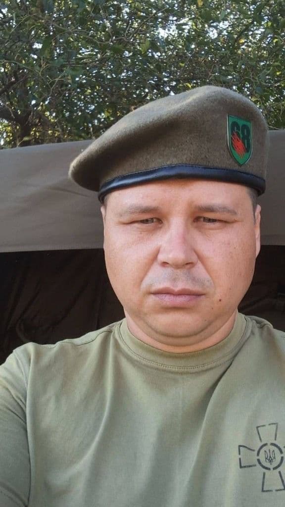 Вручення беретів 68-ї єгерської бригади — Соколовський Віктор Геннадійович